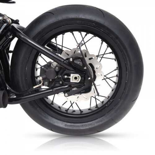 Seitlicher Kennzeichnträger Triumph Bobber Deutschland